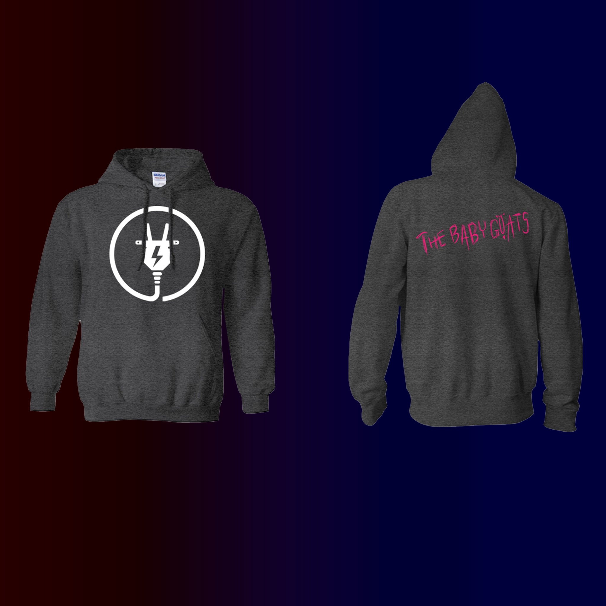 Hoodies: Electricity Icon – The Baby Goats