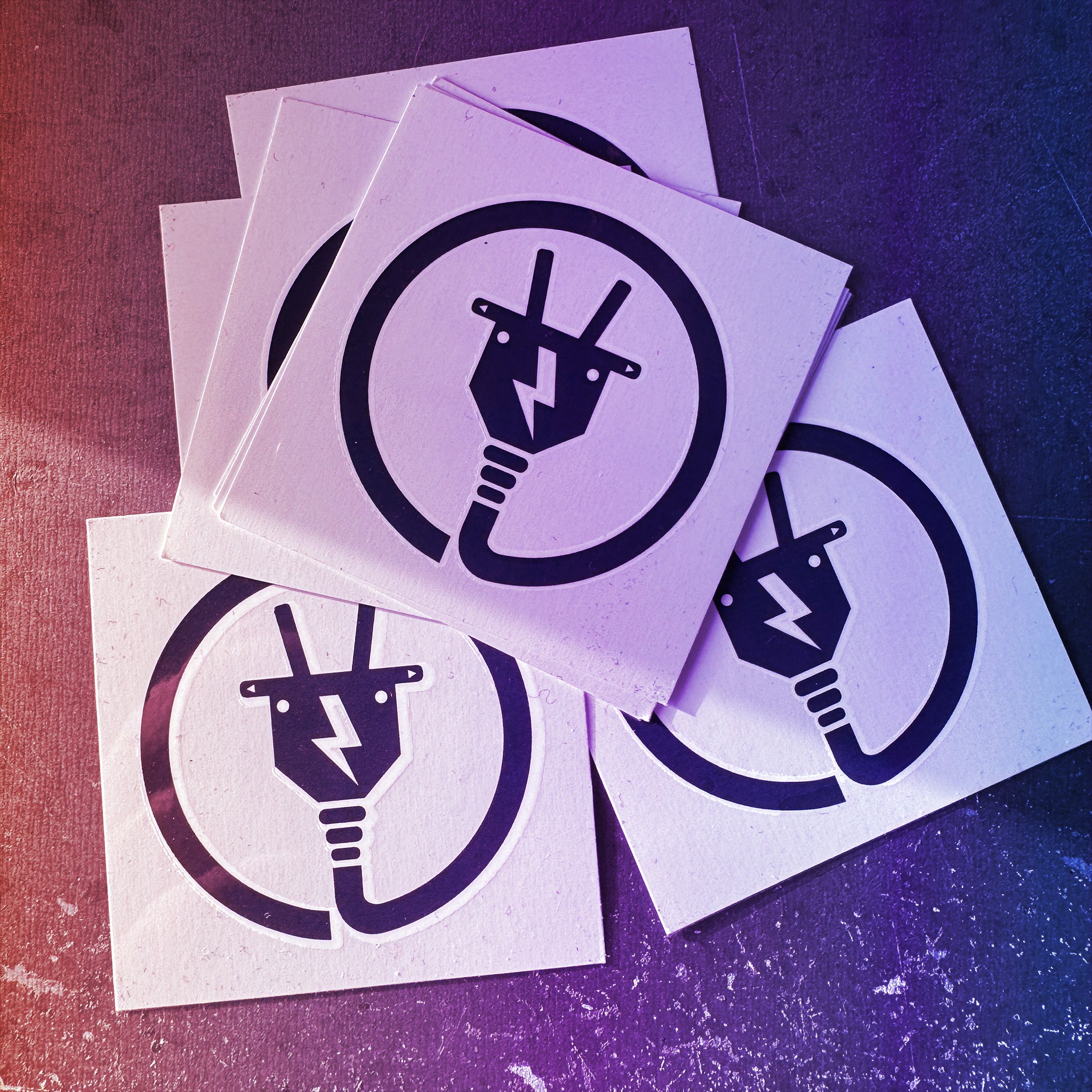 Temp Tattoos: Electricity Icon