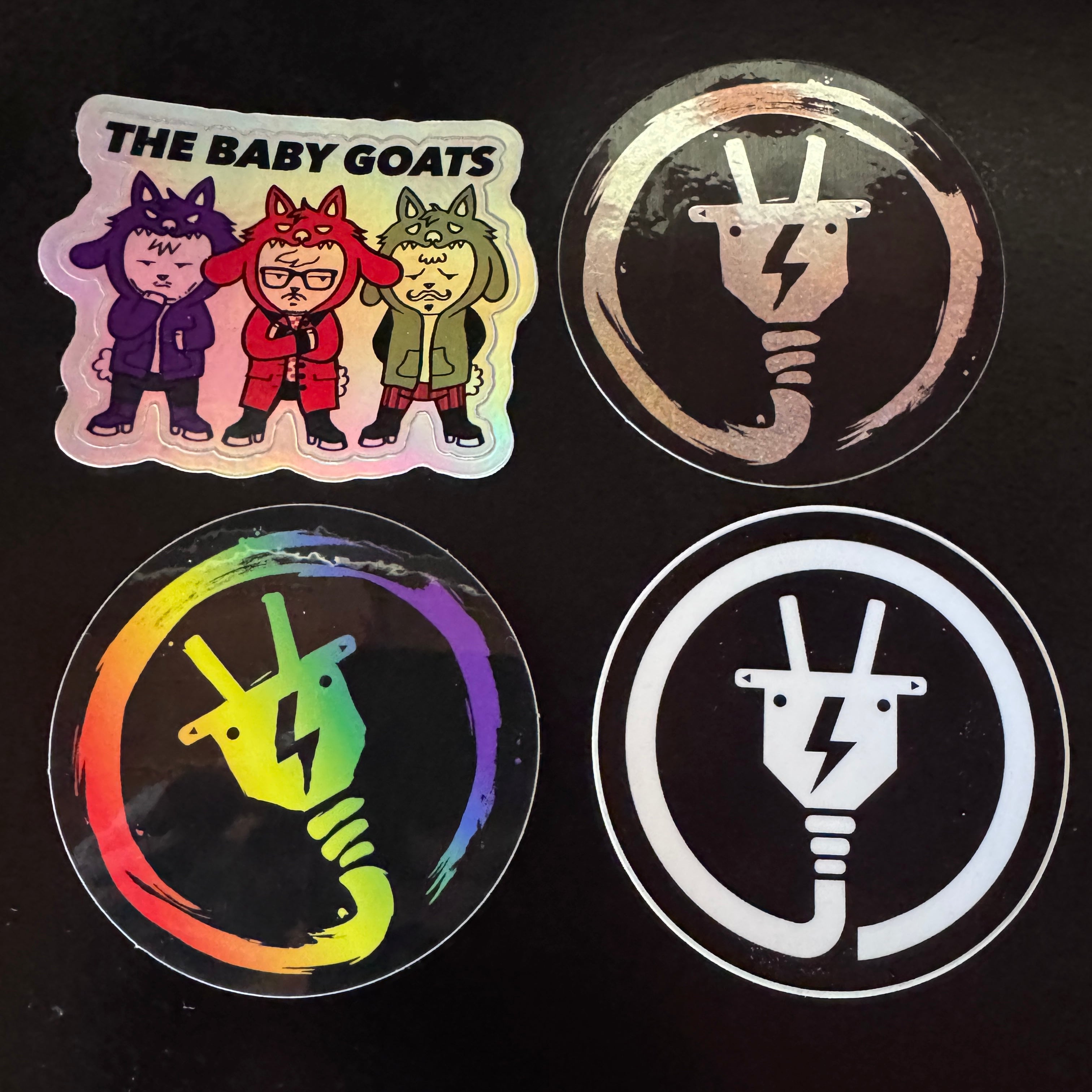 The Baby Goats Stickers