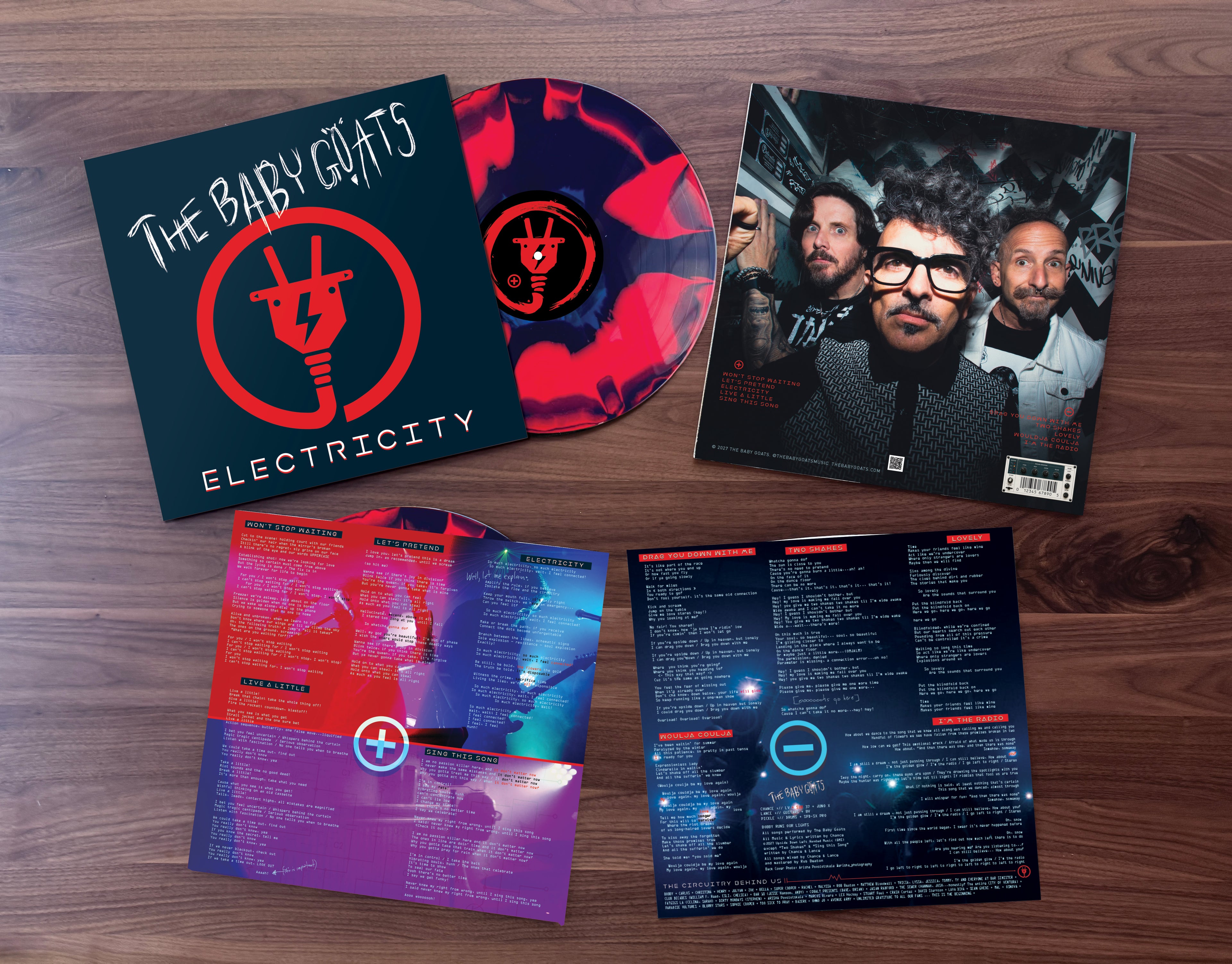 Electricity - Vinyl Record (Pre-Order)