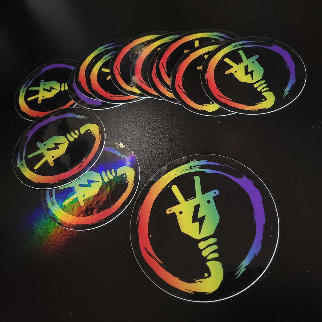 Pride Electricity Sticker