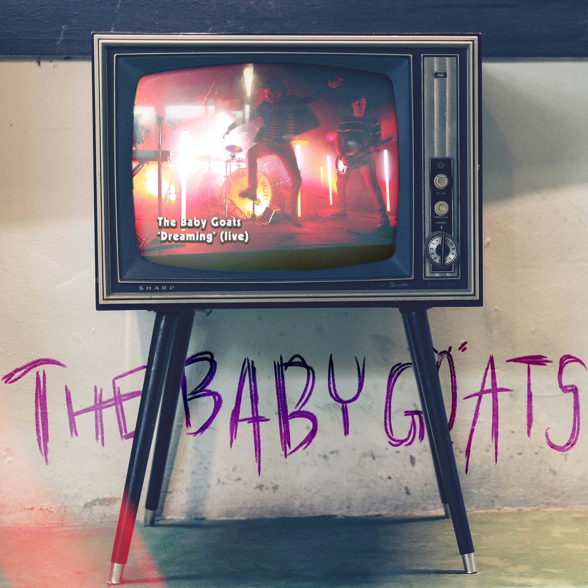 The Baby Goats - Dreaming (live) Single Art