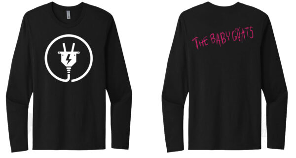 The Baby Goats Shirt #3 Long Sleeve: Electricity Icon